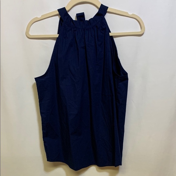 J. Crew Tops - J. Crew Navy Blue Boxy Tank Top